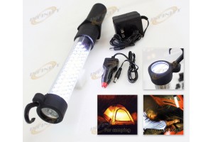 60 + 13000MCD 9 LED CORDLESS WORK FLASH LIGHT RECHARGABLE WORKLIGHT